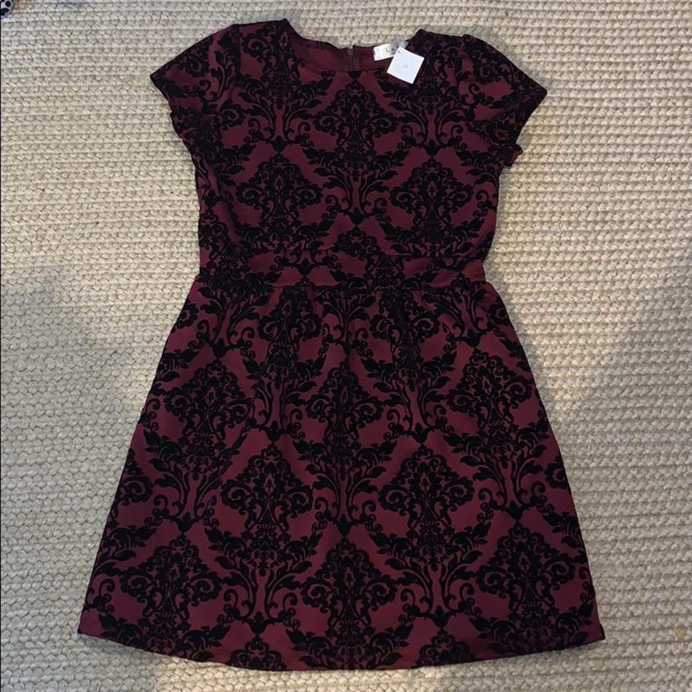 Lot apparel damask dress (14) (12) (10) v-day❤️